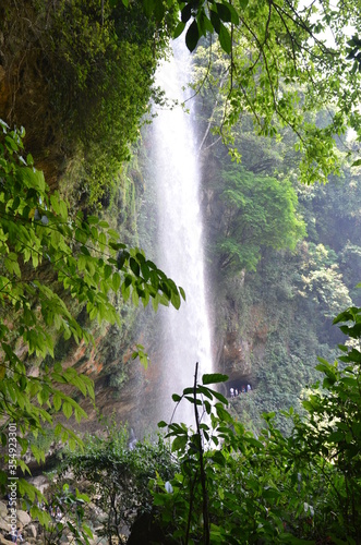 Misol-Ha waterfall, Chiapas. Mexico