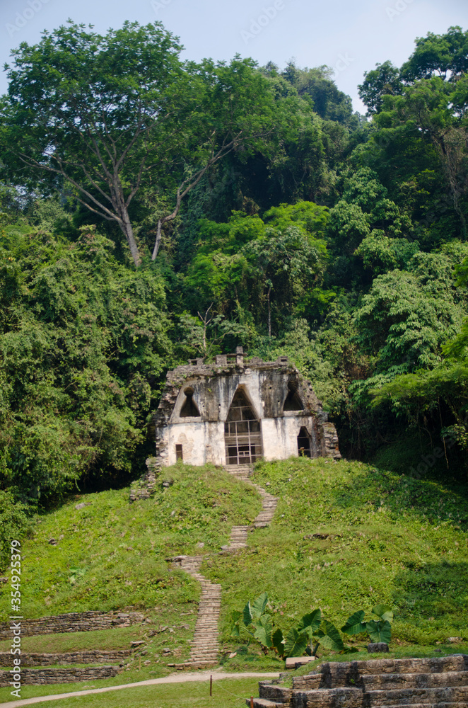 Mayan ruins of Palenque, Mexico