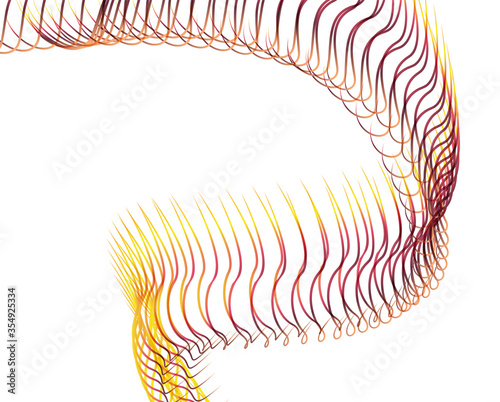 Abstract background blend wave line design for Wallpaper, Banner, Background, Card, Book Illustration, landing page