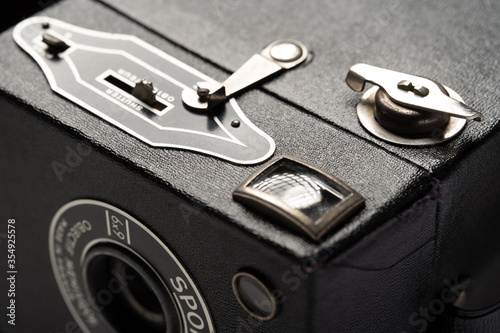 Camara vintage de medio formato