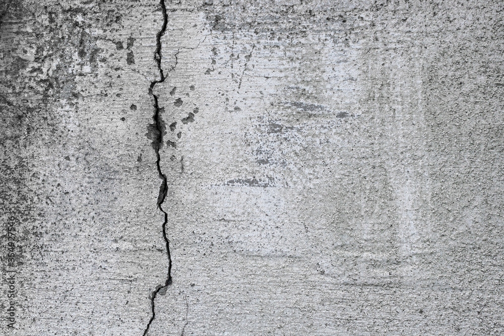 Obraz premium 罅のあるコンクリートの外壁