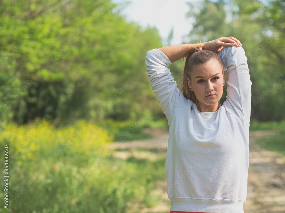 Young Female Forest Runner