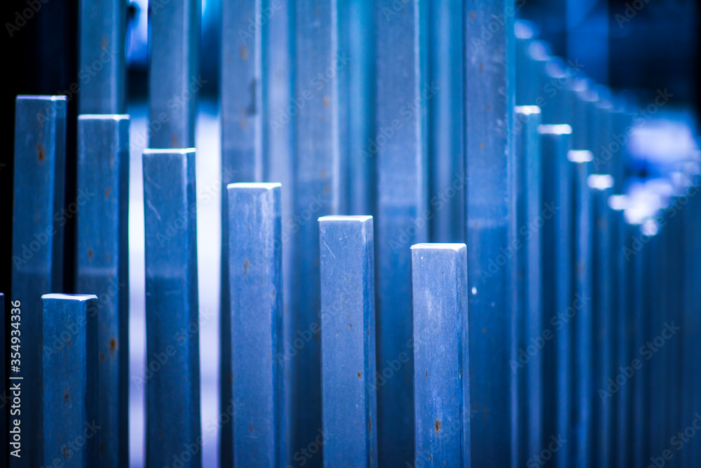 Columns that restrict the movement of vehicles and Parking, bars for limiting the movement, limiters or blocker Columns that restrict the movement of vehicles and Parking, bars for limiting the movement, limiters or blocker