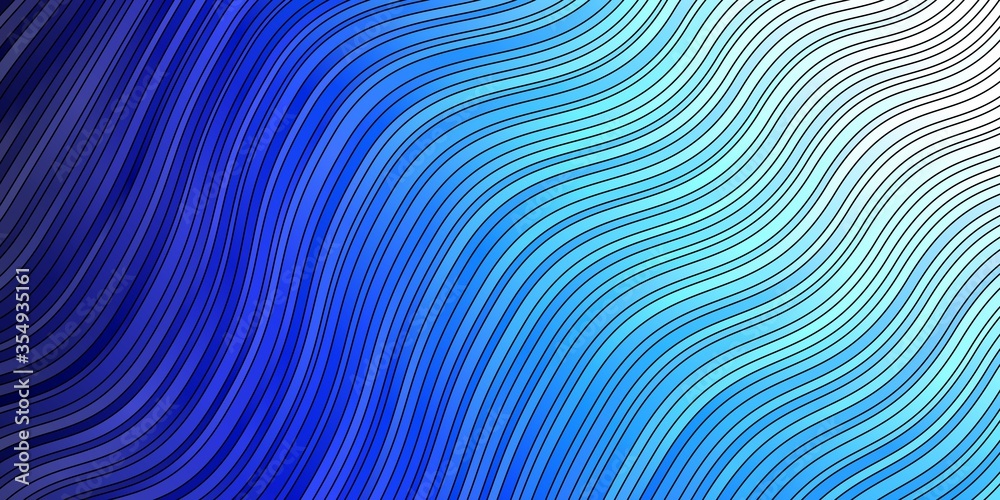 Light BLUE vector template with wry lines. Abstract gradient illustration with wry lines. Pattern for booklets, leaflets. Light BLUE vector template with wry lines. Abstract gradient illustration with wry lines. Pattern for booklets, leaflets.