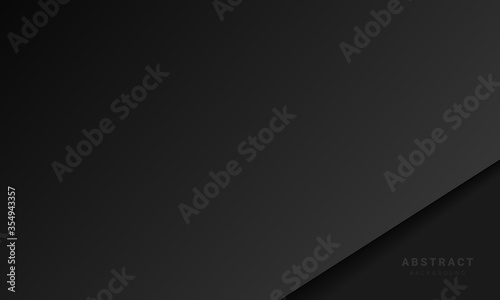 minimal black background  simple and clean dark wallpaper  dark futuristic deep background vector.