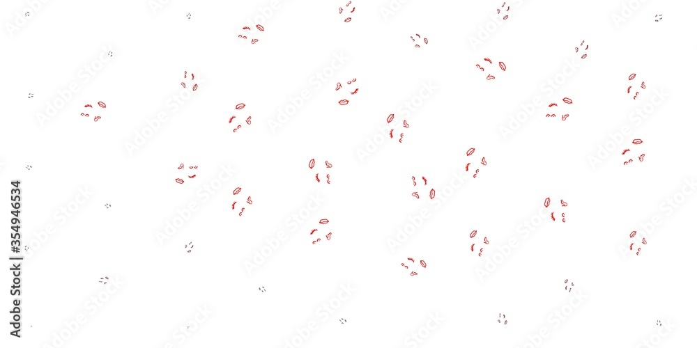 Light Orange vector texture with women's rights symbols. Light Orange vector texture with women's rights symbols.