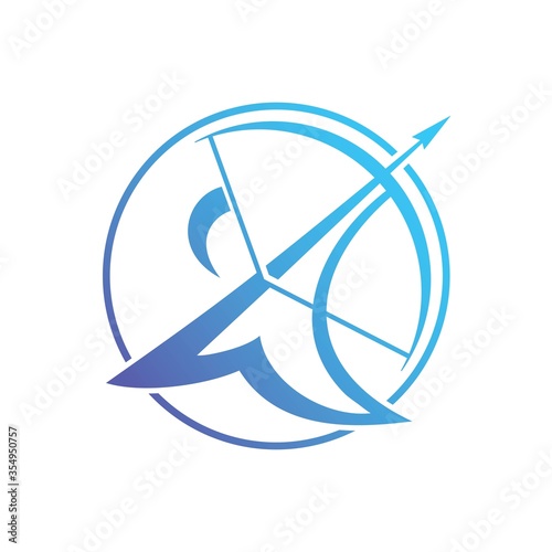 archery person logo