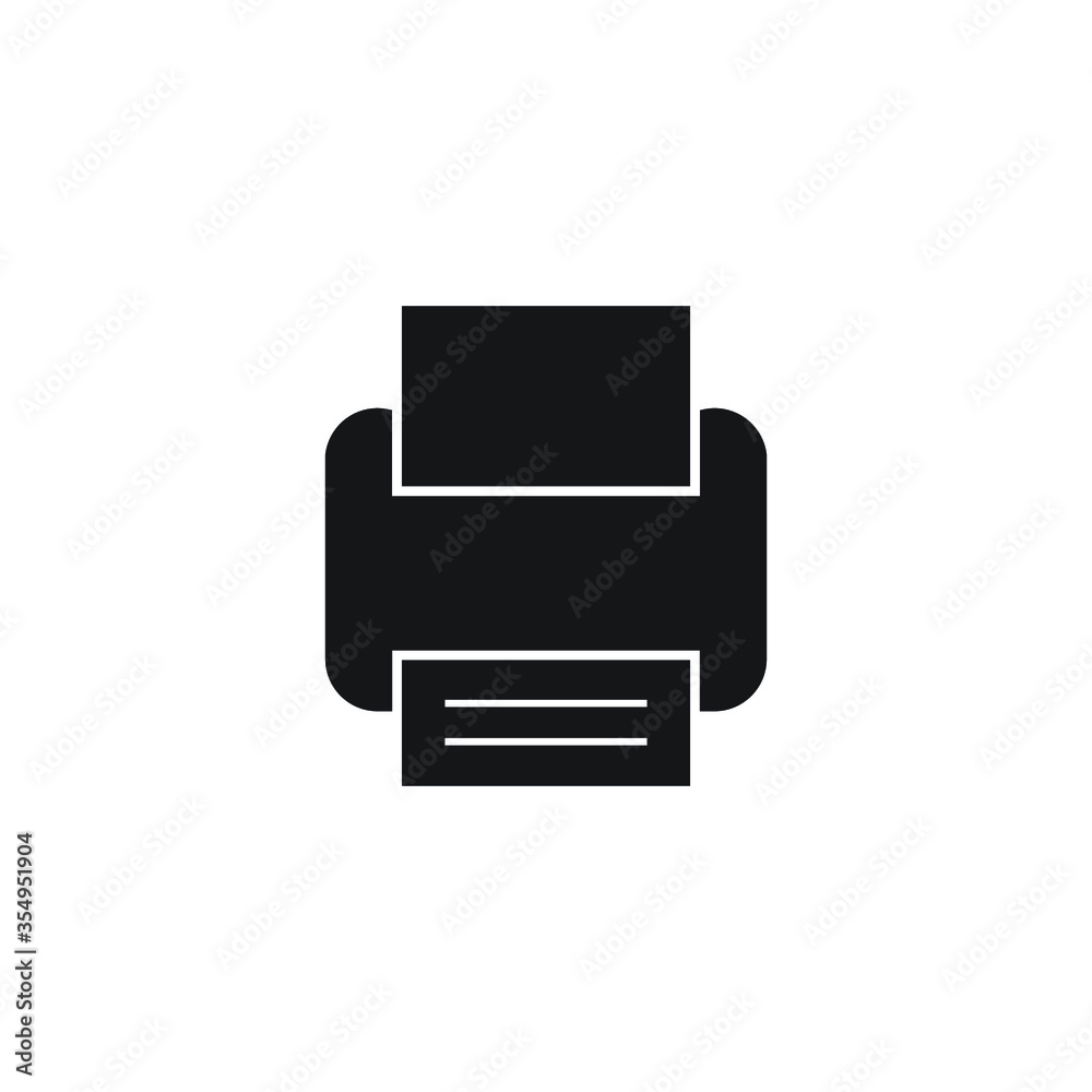 printer icon vector printer icon vector