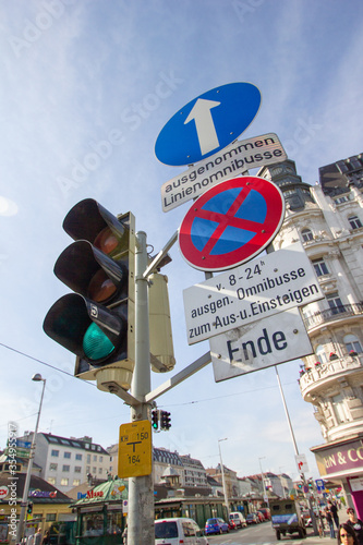 Vienna traffic lights