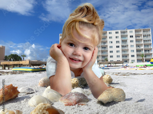 Beach Vacation is Her Dream