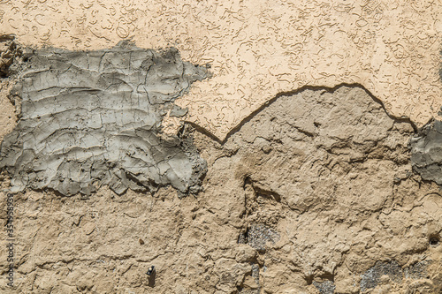 concrete white cement wall with a crumble texture