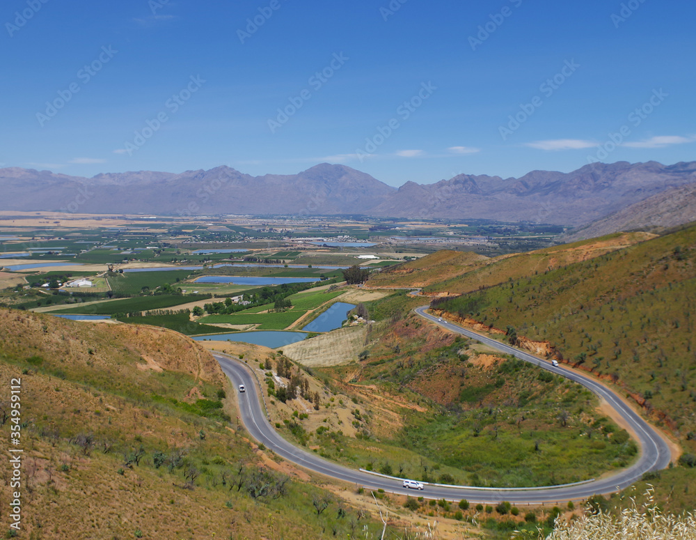 Autobahn Nationalstraße in Südafrika Auto Route 