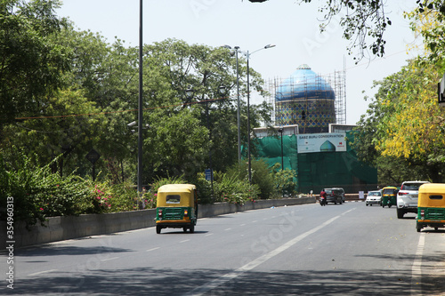 Sabz Burj on Mathura road traffic circle New Delhi, India photo