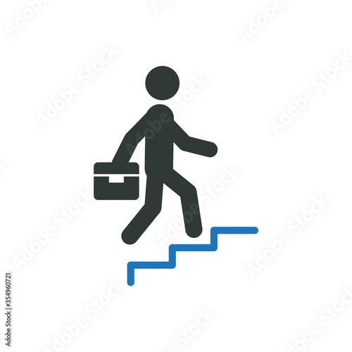 Career ladder icon