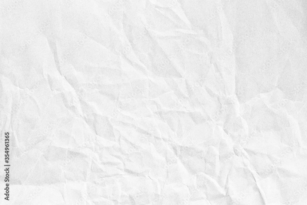 Crumpled white paper background texture Crumpled white paper background texture