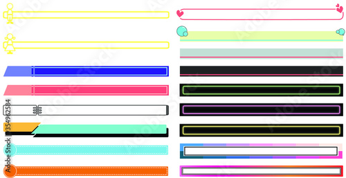 subtitle design template