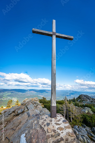 Großer Arber Gipfelkreuz | Berg | Berge | Der König im Bayerischen Wald | Urlaub | Tourismus