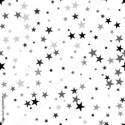 Scandinavian seamless pattern with stars.