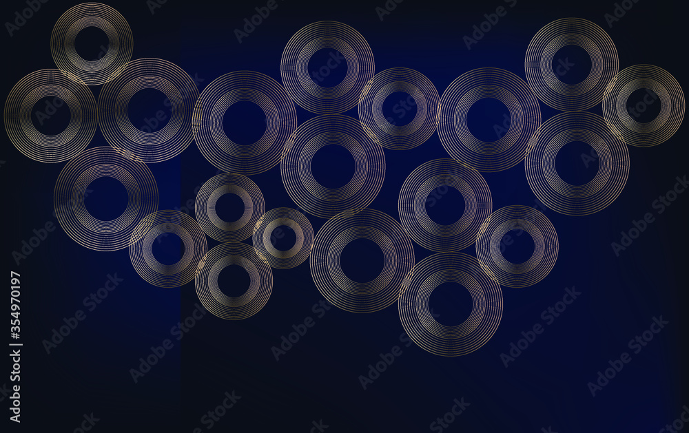 dark background with golden circles. modern background. vector illustration. eps 10 dark background with golden circles. modern background. vector illustration. eps 10