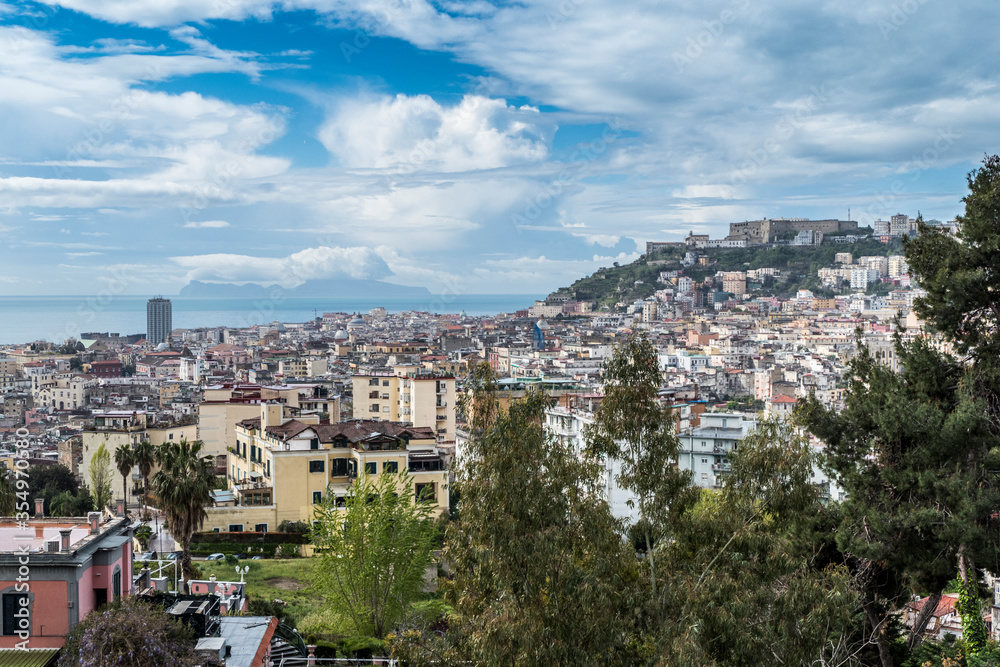 Cityscape of Naples