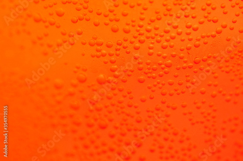 orange juice bubbles