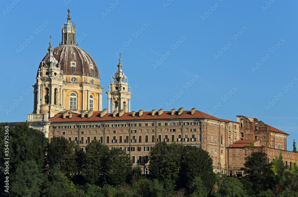 Basilica of Superga near Turin city