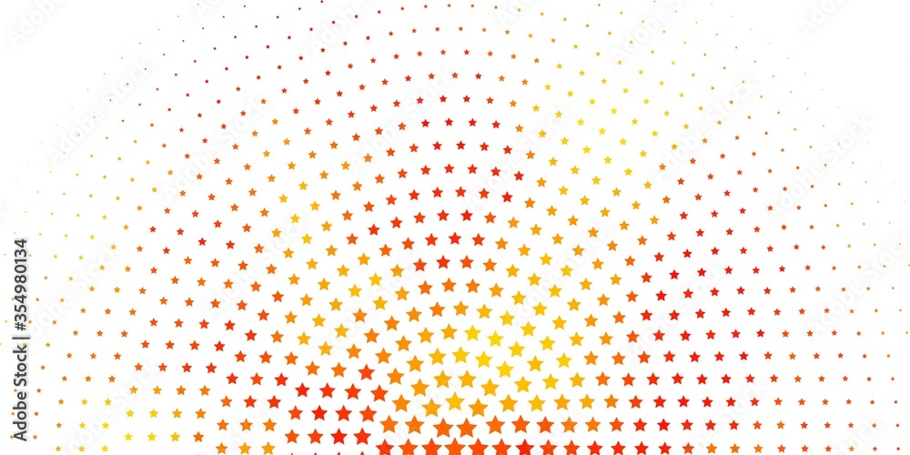 Light Orange vector pattern with abstract stars. Decorative illustration with stars on abstract template. Design for your business promotion. Light Orange vector pattern with abstract stars. Decorative illustration with stars on abstract template. Design for your business promotion.