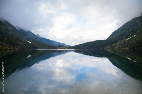 Krajobraz na morskie oko