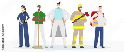 Essential Workers character pack