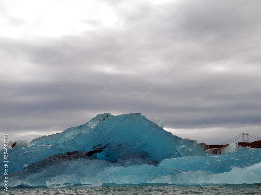 Gletscherlagune joekulsarlon auf Island