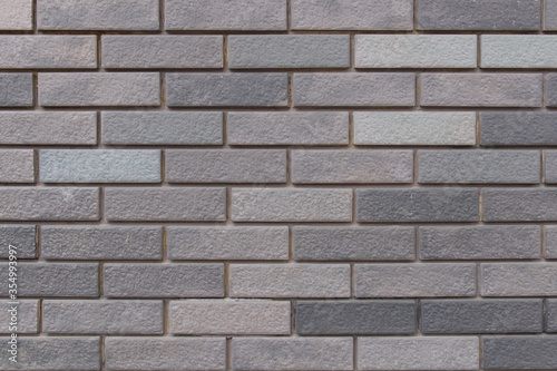 Abstract gray brick and blocks wall texture for background