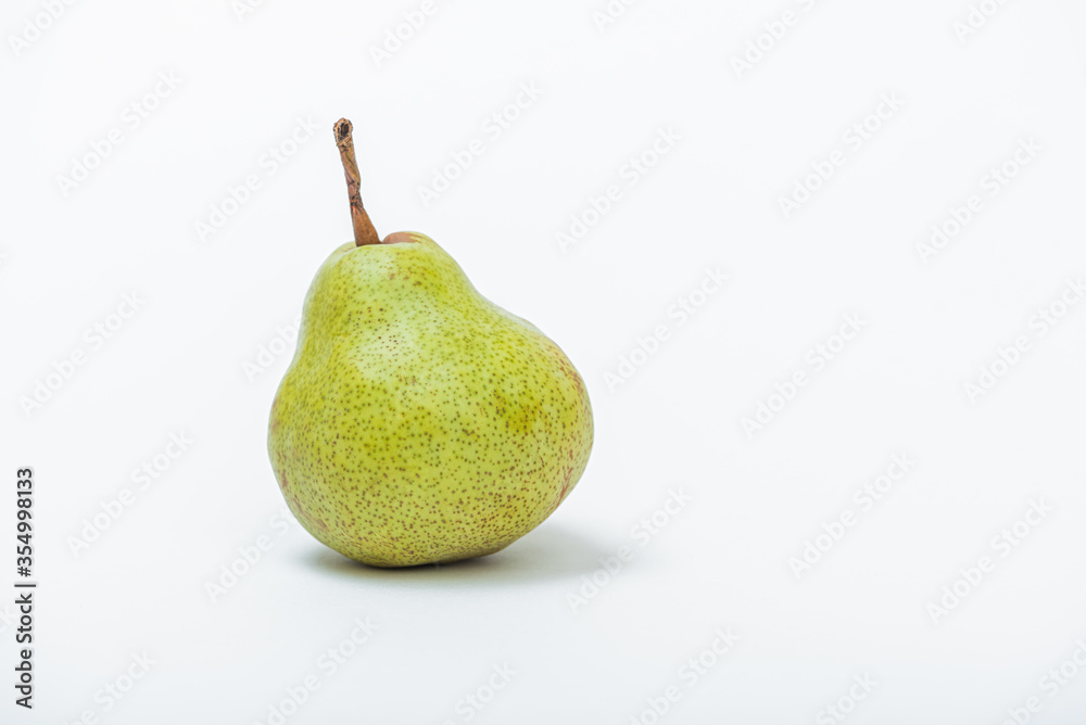 fruit pear on a white background fruit pear on a white background
