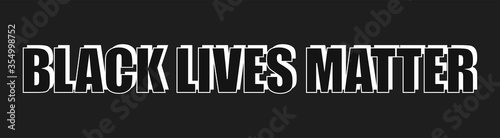 Black Lives Matter. Human hand. Fist raised up. Girl Power. Feminism concept. Realistic style vector illustration isolated on white. Sticker, patch, poster design.