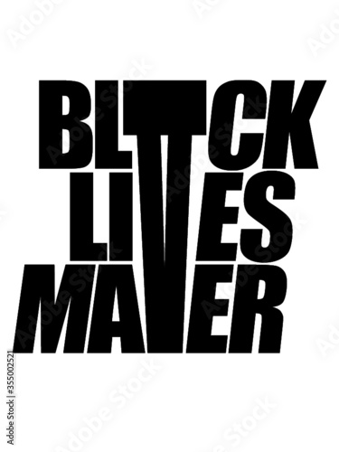 Rassismus Logo Black Lives Matter Aufstand I Cant Breathe Bewegung Protest slogan 