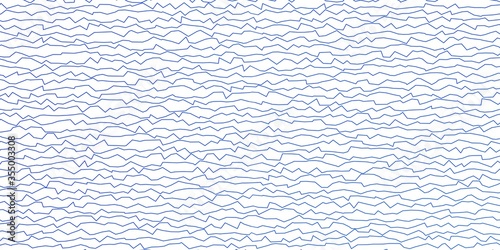 Dark BLUE vector template with curved lines. Abstract illustration with bandy gradient lines. Best design for your posters, banners.