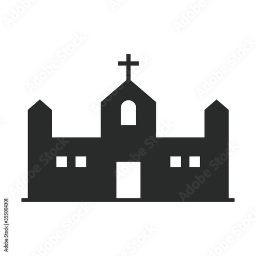 church icon vector design illustration
