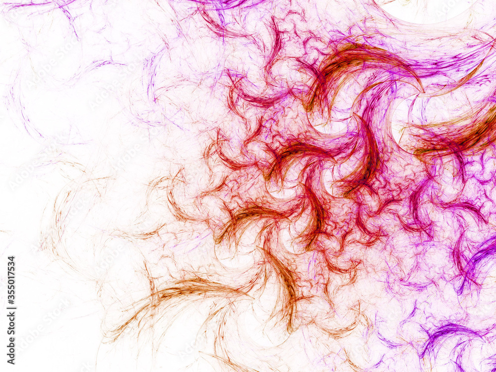 Fototapeta premium abstract background. modern fractal design
