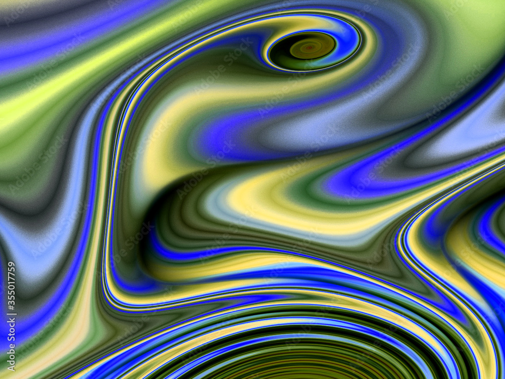 Fototapeta premium Abstract background or pattern with fractal elements