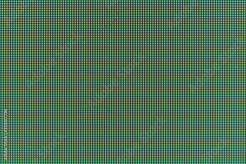 Macro photo of a phone display as a background. Pixel rgb matrix.