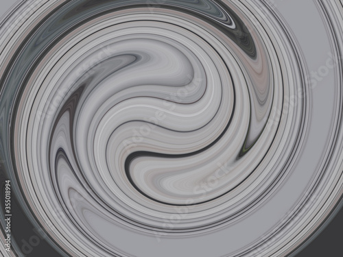 Rotating liquid coffee and chocolate cream background texture, abstract swirl