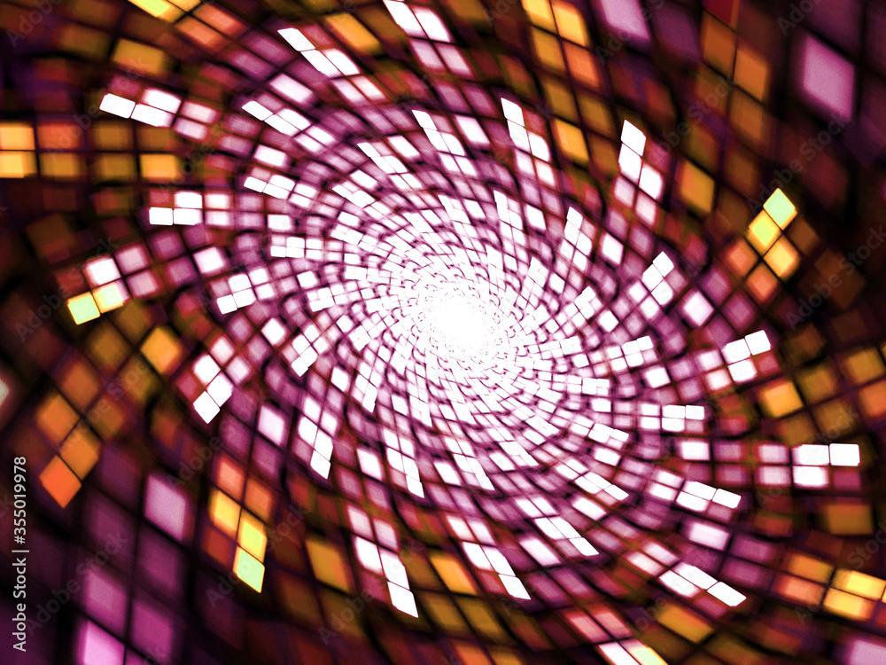 Obraz premium beautuful modern background with fractal elements