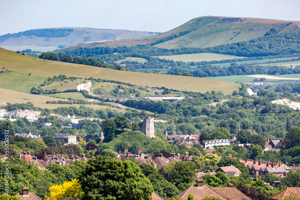 Lewes in the South Downs