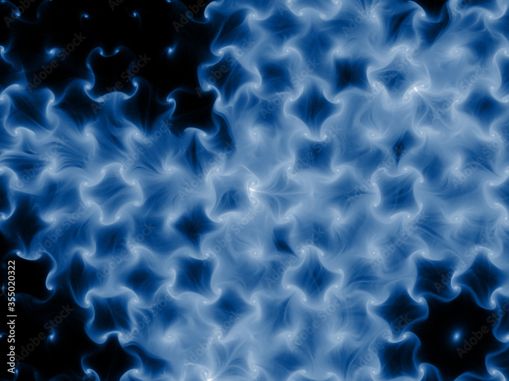 Obraz premium abstract fractal background with light effects for your design