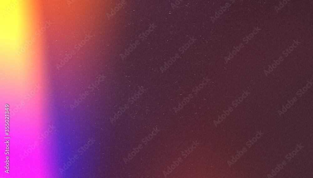 Obraz premium rainbow retro vintage light leak photography overlay abstract blur grunge background banner
