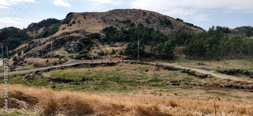 Grassland and marshlands on songaksan mountain