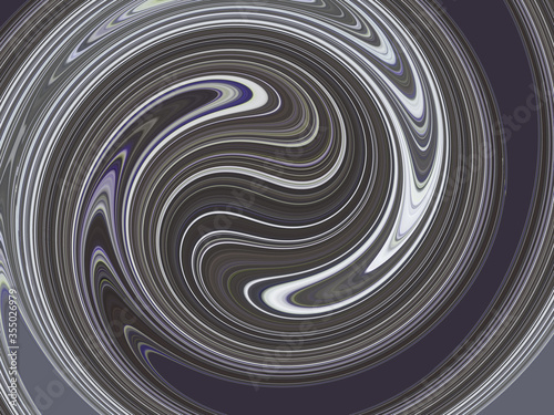 Rotating liquid coffee and chocolate cream background texture, abstract swirl