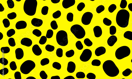 Leopard print. Animal skin pattern. Seamless design pattern.