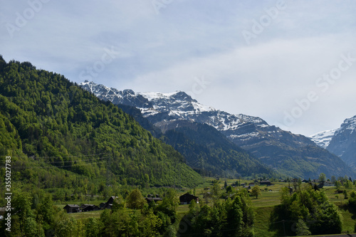 Kanton Glarus in der Schweiz im Mai 2020