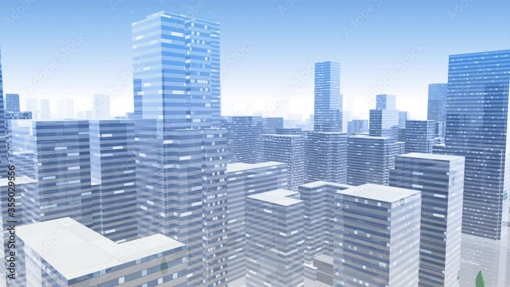City Building Simple Modern Skyscraper business street background City Building Simple Modern Skyscraper business street background