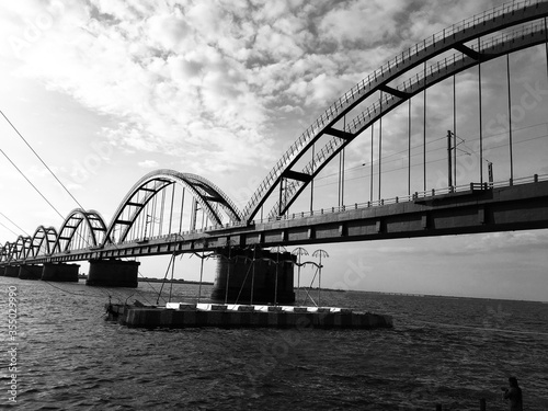 Photo Of Bridge Over A River In India © Pankaj Solanki